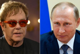 Sir Elton and Putin discussed gay rights on the telephone - VIDEO